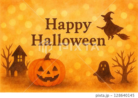 ハロウィン 128640145