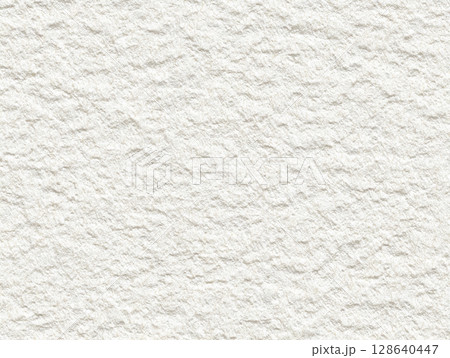モルタル塗装の壁　オフホワイト　新品 128640447