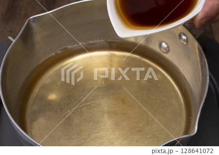 夏野菜の浅漬けを作る工程 128641072