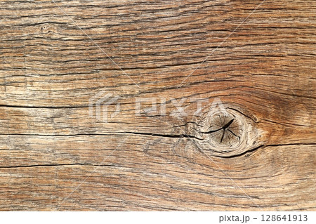 Experience the beauty of Rustic Wood Texture with unique Knot and Grain Patterns for design 128641913
