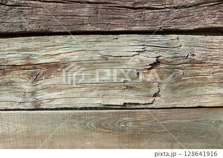 Explore Unique Weathered Wood Textures, Perfect for a Rustic Decorating Aesthetic and Style 128641916