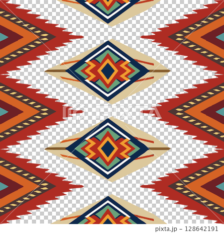 vector seamless pattern. ethnic background. tribal pattern vector seamless pattern. ethnic background. tribal pattern 128642191