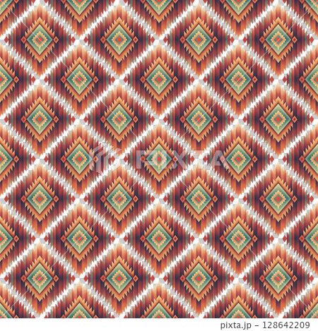 vector seamless pattern. ethnic background. tribal pattern 128642209