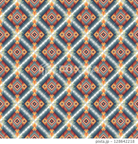 vector seamless pattern. ethnic background. tribal pattern 128642218