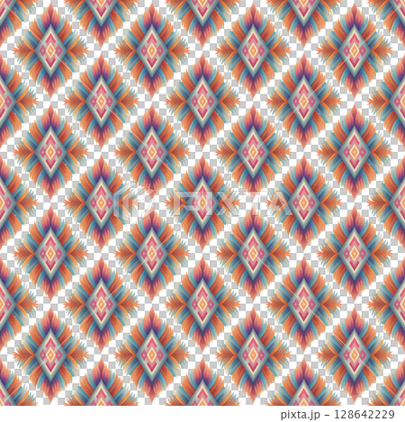 vector seamless pattern. ethnic background. tribal pattern vector seamless pattern. ethnic background. tribal pattern 128642229