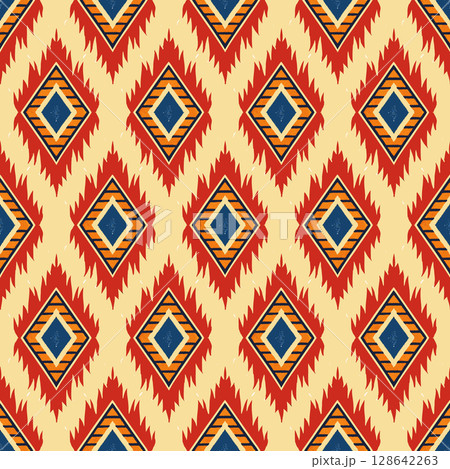 vector seamless pattern. ethnic background. tribal pattern vector seamless pattern. ethnic background. tribal pattern 128642263