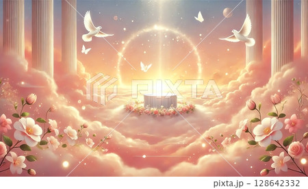 天空の美しい祭壇 天空の美しい祭壇 128642332