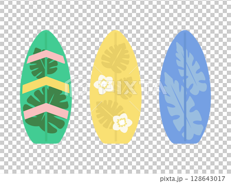 衝浪板插圖集 衝浪板插圖集 128643017