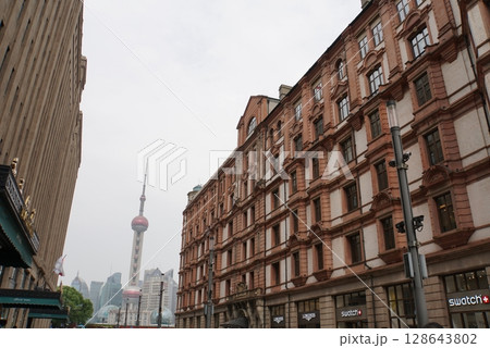 上海、南京路歩行街 上海、南京路歩行街 128643802