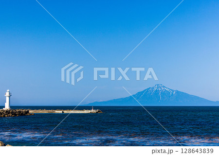 【北海道_稚内市_ノシャップ岬】野寒布岬 128643839