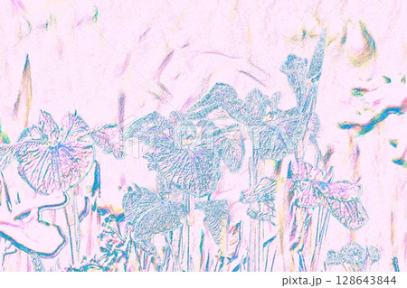 花菖蒲　＜加工＞ 128643844