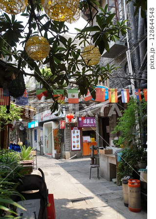 田子坊の風景、上海 128644548