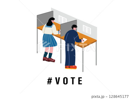 18歳選挙権 128645177