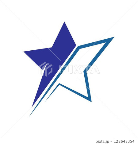 Star Logo Template vector icon 128645354