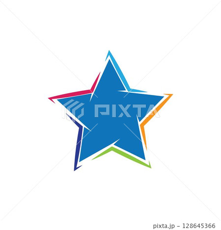 Star Logo Template vector icon Star Logo Template vector icon 128645366