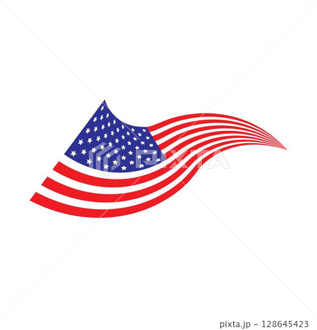 American vector icon illustration design template American vector icon illustration design template 128645423