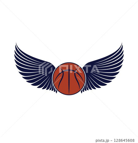 Basketball icon design template vector isolated illustration 128645608