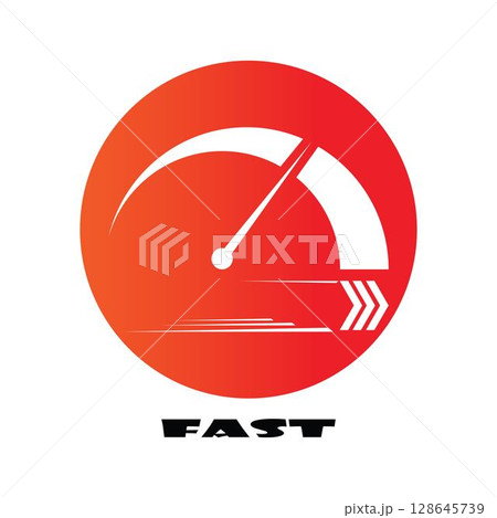 Faster Logo Template vector icon Faster Logo Template vector icon 128645739