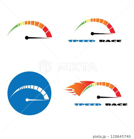 Faster Logo Template vector icon Faster Logo Template vector icon 128645740