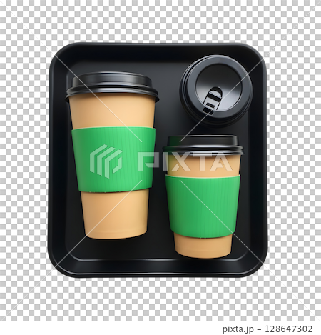 paper sticker on white background 128647302