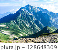 剱岳　日本百名山 富山県 夏の立山連峰 128648309