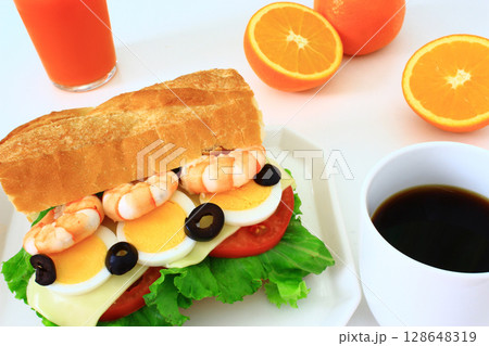 ヘルシーな朝食 ヘルシーな朝食 128648319