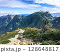 甲斐駒ヶ岳   仙丈ヶ岳の稜線から拝む -日本百名山 秋の南アルプス- 128648817