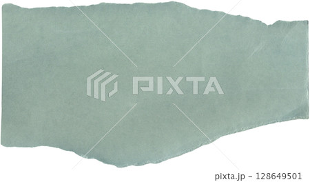 Blue cardboard with torn edges. For collage, scrapbooking, DIY projects 128649501