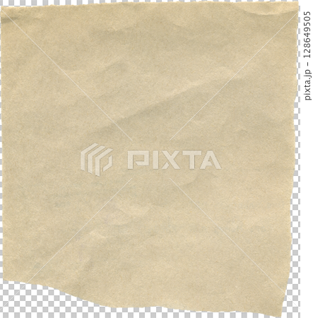 Warped paper scrap for used as background or backdrop. Realistic paper piece for scrapbooking, paper collage making Warped paper scrap for used as background or backdrop. Realistic paper piece for scrapbooking, paper collage making 128649505