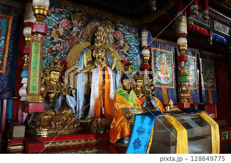 テルレジ・アリアバル寺院（チベット仏教） 128649775