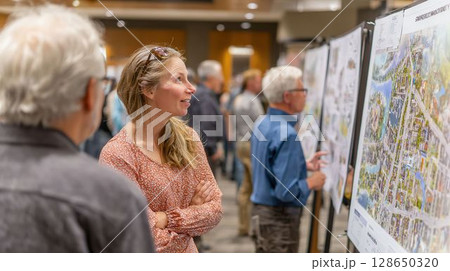 街づくりに関する住民説明会 街づくりに関する住民説明会 128650320