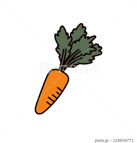 にんじんのイラスト 128650771