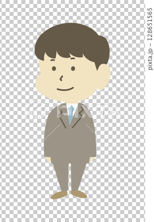 スーツを着た男性 128651565