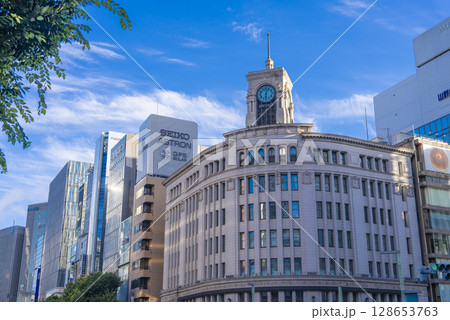 銀座の風景 128653763