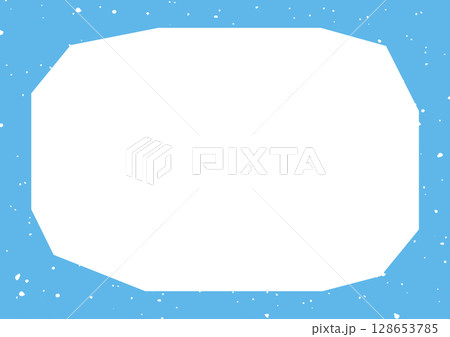 涼しいテクスチャーのあるフレーム 涼しいテクスチャーのあるフレーム 128653785