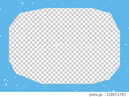 涼しいテクスチャーのあるフレーム 涼しいテクスチャーのあるフレーム 128653785