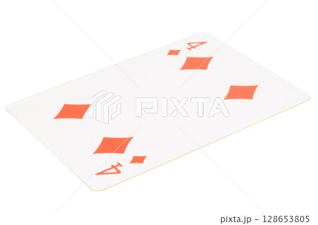 card gambling on white game luck four diamonds 128653805