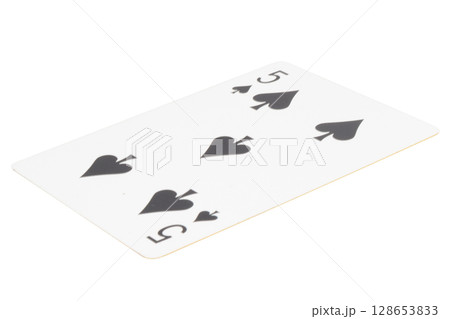 card gambling on white game luck five spades 128653833