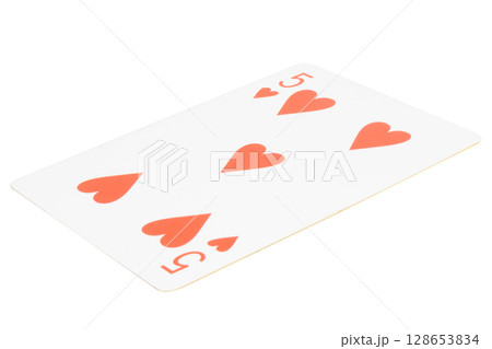 card gambling on white game luck five hearts card gambling on white game luck five hearts 128653834