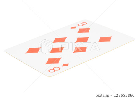 card gambling on white game luck eight diamonds 128653860