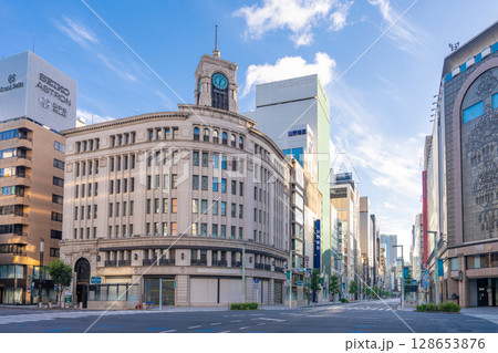 銀座の風景 128653876