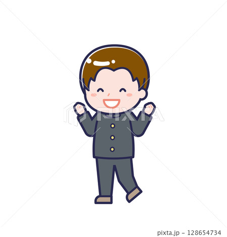 学生/ななめ/男性 07 学生/ななめ/男性 07 128654734