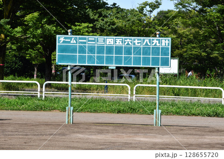 彩湖道満グリーンパーク_野球場_01 128655720