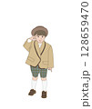 入園式の男の子 128659470