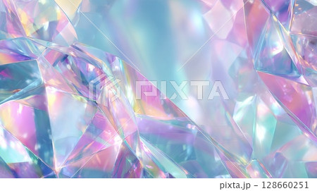美しい宝石のようなキラキラ背景 128660251