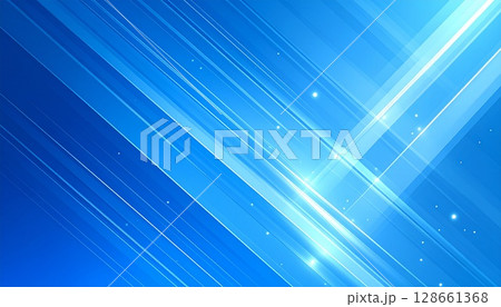青い光の背景 128661368