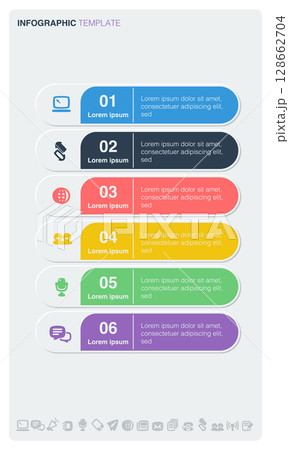Infographic Template 128662704