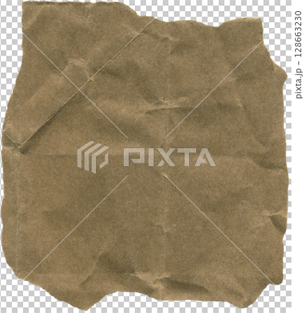 Crumpled kraft paper piece for handmade card, paper craft, scrapbooking, packaging gifts Crumpled kraft paper piece for handmade card, paper craft, scrapbooking, packaging gifts 128663230