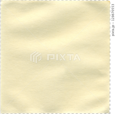 Beige vintage sheet of uneven crinkled paper for backgrounds. Old yellow sheet for scrapbooking, gift wrapping and making creative crafts 128670553
