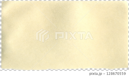 Beige paper piece with wrinkles and torn edge. Realistic paper sheet with crumpled effect. Pale yellow blank sheet with crease and rough border. Background for scrapbooking, making creative crafts Beige paper piece with wrinkles and torn edge. Realistic paper sheet with crumpled effect. Pale yellow blank sheet with crease and rough border. Background for scrapbooking, making creative crafts 128670559